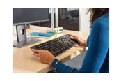 Toetsenbord - Logitech MK370 Combo for Business - keyboard and mouse set - AZERTY - French - graphite Input Device - Keyboard and mouse set - Frans - Zwart - 920-012066