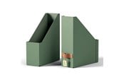 Archivering & Opslag - Leitz  Puro Tijdschriftencassette, 100% gerecycled karton, set van 2, Groen - 24710050
