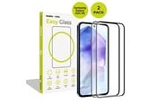 Mobiel - Beschermend glas - Mobile Origin EasyGlass Samsung Galaxy A55 5G - 2 pack - FRL-EG-A555G-2pk