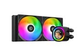 CPU koeler - ID-Cooling FX240 LCD - CPU waterkoeling - Maximaal 25 dBA - FX240 LCD
