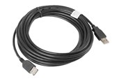 USB-kabel - Lanberg - USB extension cable - USB to USB - 5 m - CA-USBE-10CC-0050-BK
