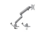 Monitorbevestiging - DUTZO Monitor arm voor 1 monitor (17"-40") - Pro+ editie 1 x USB A & 1 x USB C (Wit) - MMAPROUP-1W