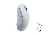 Muis - Keychron M3 RGB Light 79g Wireless 1K - Gaming muis - Optisch - 5 knoppen - Wit met RGB-licht - M3-A3