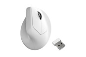 Muis - Keychron M5 Wireless Ergonomic - Ergonomische muis - Optisch - 5 knoppen - Wit - M5-A24