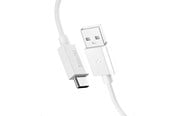 USB-kabel - Spigen Essential 60W - USB-A <-> USB-C - 2m - Wit - ACA08716