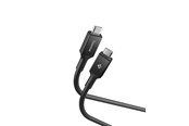 USB-kabel - Spigen Essential USB C to USB C 240W Cable - black EB24012CC - ACA09461