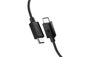 USB-kabel - Spigen Essential USB C to USB C 60W Cable - black EB6010CC - ACA08718