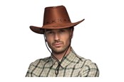 Outfits & Kostuums - Boland Hat Elroy Brown Leather - 01268