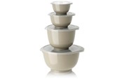 Keuken accessoires - Rosti - Margrethe Bowls - Set of 4 + Lids (Hummus) - 29970