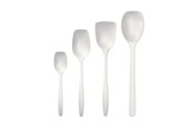 Keukengerei - Rosti - Classic kitchen spoons Set of 4 - White - 30118