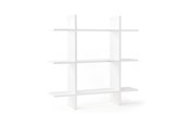 Deurbeugels en scharnieren - Kids Concept - Wall Shelf STAR - White - 70 x 70 x 15 cm - 1000879