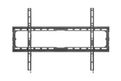 Muurbevestigingen, AV-bevestigingen & AV-meubels - Deltaco mounting kit - fixed - for flat panel - up to 45 kg - black - Max 45 kg - recommended for 80" - ARM-523-B