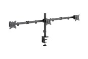 Monitorbevestiging - Deltaco mounting kit - adjustable arms - for 3 LCD displays - rotate tilt swivel up to 7 kg - black - ARM-0301-B