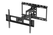 Muurbevestigingen, AV-bevestigingen & AV-meubels - Deltaco Office mounting kit - full-motion - for LCD TV / curved LCD TV - heavy-duty.80 kg - black - Max 80 kg - recommended for 86" - ARM-0260-B