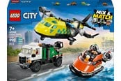 LEGO®  - LEGO City 60505 Vliegtuig, servicewagen en hovercraft remix - 60505