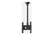 Muurbevestigingen, AV-bevestigingen & AV-meubels - SMS Func mounting kit - for flat panel - medium single - black - Max 50 kg - recommended for 60" - 02-114-1