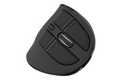 Muis - Natec EUPHONIE PRO - vertical mouse - 2.4 GHz Bluetooth 5.0 - black - Vertical mouse - Optisch - 9 knoppen - Zwart - NMY-2291
