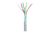 Netwerk - kabel - Gembird bulk cable - 100 m - grey - Grijs - 100m - FPC-5004E-SO/100C