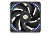 Case Fan - NZXT F120X Performance Fan - Case ventilator - 120mm - Zwart met RGB-licht - 41 dBA - RF-U12PN-B1