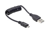 USB-kabel - Gembird CC-MUSB2C-AMBM-0.6 - USB cable - Micro-USB Type B to USB - 60 cm - CC-MUSB2C-AMBM-0.6M