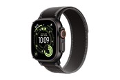 Smartwatch, Sporthorloge en Activity Tracker - Apple Watch Ultra 3 GPS + Cellular 49mm Black Titanium Case with Black/Charcoal Trail Loop - S/M - MF1D4DH/A