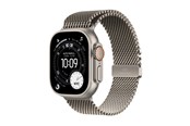 Smartwatch, Sporthorloge en Activity Tracker - Apple Watch Ultra 3 GPS + Cellular 49mm Natural Titanium Case with Natural Titanium Milanese Loop - Large - MF0E4DH/A