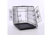 Honden - Nordic Paws - Sloping Wire cage black - S 63x44x50.5 cm - 540058529239