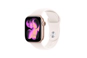 Smartwatch, Sporthorloge en Activity Tracker - Apple Watch Series 11 GPS 42mm Rose Gold Aluminium Case with Light Blush Sport Band - M/L - MEU44QN/A