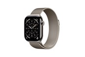Smartwatch, Sporthorloge en Activity Tracker - Apple Watch Series 11 GPS + Cellular 42mm Natural Titanium Case with Natural Milanese Loop - MF8P4QN/A