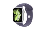 Smartwatch, Sporthorloge en Activity Tracker - Apple Watch Series 11 GPS + Cellular 46mm Silver Aluminium Case with Purple Fog Sport Band - S/M - MFCP4QN/A