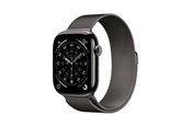 Smartwatch, Sporthorloge en Activity Tracker - Apple Watch Series 11 GPS + Cellular 46mm Slate Titanium Case with Slate Milanese Loop - M/L - MFD44QN/A