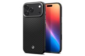 Mobiel - Covers & Cases - Spigen Enzo Aramid T - black silver - iPhone 17 Pro - ACS09958