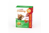 Katten - Catit - Creamy Treat for Cats - Chicken and Lamb - Mega pack 50 x 10 g - 44462