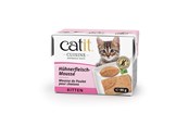 Katten - Catit - Cuisine Premium Wet Food for Kittens - Chicken Mousse 90 g - 42132