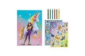 Creatief spelen - Undercover Unicorn Academy Coloring Set with Stickers and Pencils - ACMY0225