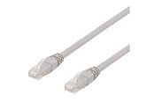 Netwerk - kabel - Deltaco TP-615AU - patch cable - 15 m - grey - Grijs - 15m - TP-615AU