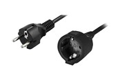 Voedingskabel (extern) - Deltaco DEL-112U - power extension cable - power CEE 7/7 to CEE 7/4 - 10 m - DEL-112U
