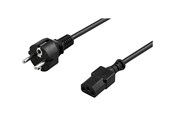 Voedingskabel (intern) - Deltaco DEL-111N - power cable - power CEE 7/7 to power IEC 60320 C13 - 10 m - DEL-111N