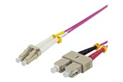 Netwerk - kabel - Deltaco LCSC-705 - patch cable - 5 m - pink - Roze - 5m - LCSC-705