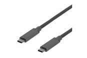 USB-kabel - Deltaco USBC-1362 - USB-C cable - 24 pin USB-C to 24 pin USB-C - 1 m - USBC-1362