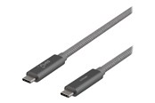 USB-kabel - Deltaco USBC-1412M - USB-C cable - USB-C to USB-C - 1 m - USBC-1412M