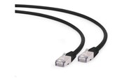 Netwerk - kabel - Gembird Cablexpert patch cable - 25 cm - black - Zwart - 0.25m - PP6A-LSZHCU-BK-0.25M