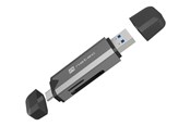 Geheugenkaart - adapter en kaartlezer - Natec SCARAB 3 - card reader - USB / USB-C 3.2 Gen 1 - NCZ-2262