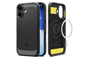 Mobiel - Covers & Cases - Spigen Rugged Armor MagSafe - matte black - iPhone 17 - ACS10367