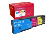 Inkt, toner en verbruiksartikelen - Xerox Everyday Ink Cartridge - 4-Pack | High yield | Remanufactured | HP 963XL - 006R04993