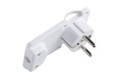 Schakeleenheden - Thorkild Larsen Schuko Angle Plug W/E - F-8531010