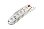 Schakeleenheden - Thorkild Larsen 6-Socket White W/E W/S 1.5M - 8531103