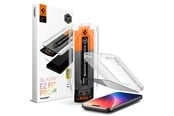 Mobiel - Beschermend glas - Spigen Glass tR EZ Fit Pro HD (Privacy) 1 Pack - transparency - iPhone 17/16 Pro / 17 - AGL10098