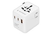 Voedingskabel (extern) - Gembird Universal travel power adapter - 20W - TPA-1A2C20-01-W
