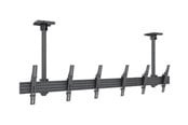 Muurbevestigingen, AV-bevestigingen & AV-meubels - Multibrackets PRO Series mounting kit - tilt - for 3 flat panels - black - Max 90 kg - recommended for 65" - 7350073734924